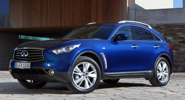  Mildly Updated 2012 Infiniti FX Goes on Sale in Europe