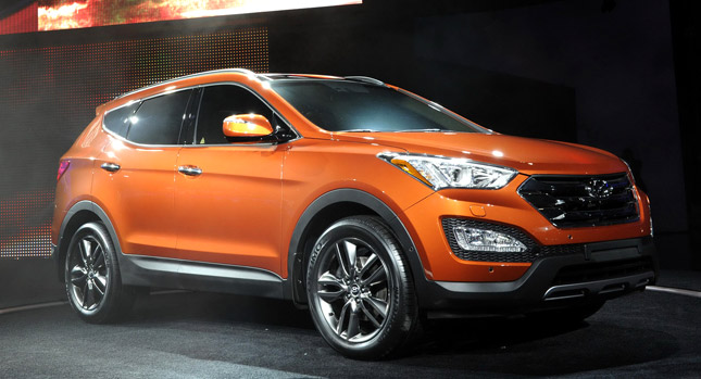  Hyundai Reveals 2013 Santa Fe Sport and Santa Fe LWB for Seven at the New York Auto Show