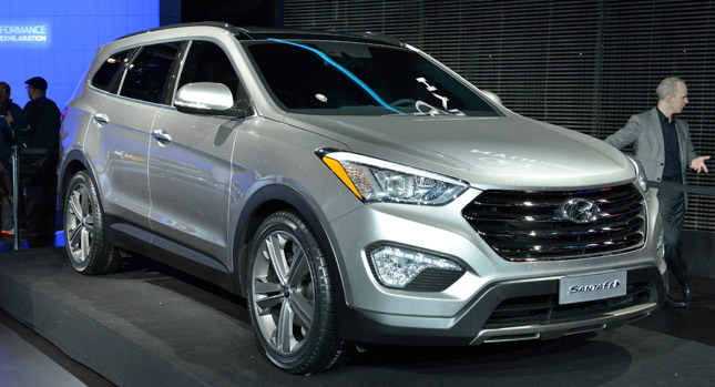  Hyundai Aims to Sell Over 150,000 Santa Fe SUVs This Year, Close to 400,000 in 2013