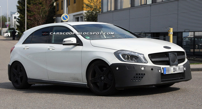  Spy Shots: New Mercedes-Benz A25 AMG Could get More than 320-Horsepower