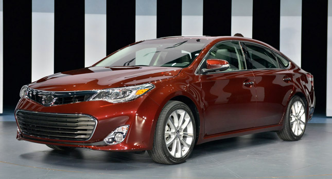 All-New 2013 Toyota Avalon Sedan Breaks Cover at the New York Auto Show ...
