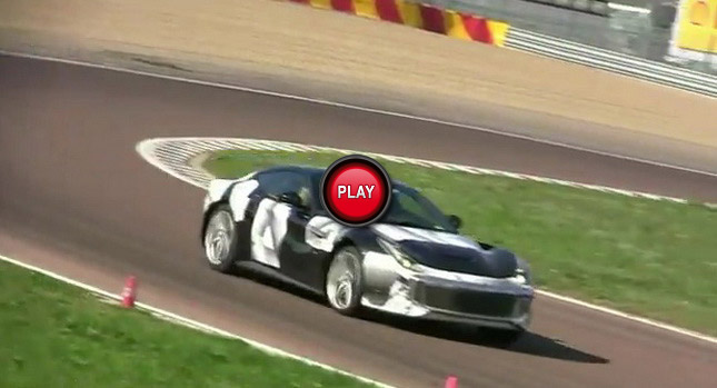  Listen to the Ferrari F12berlinetta as it Races Around the Track