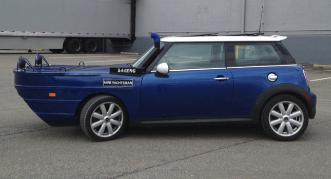  After Camping, MINI Takes the Cooper Hatchback for Yachting