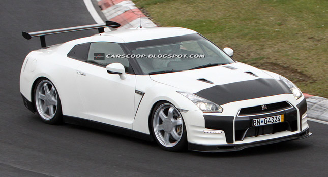  Spied: Nissan to Enter 24h Nürburgring Race with Production GT-R Track Pack Edition