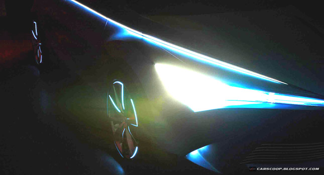  Toyota Teases New Concept Model Ahead of the 2012 Beijing Motor Show