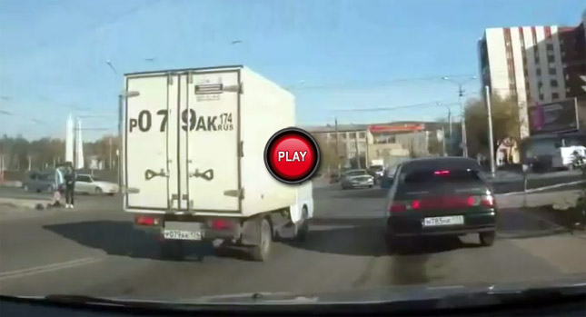  Can You Explain Why this Truck is Dancing on the Road?