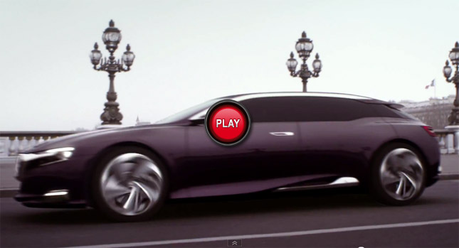  Watch Citroën's New Numéro 9 DS Luxury Concept on the Move