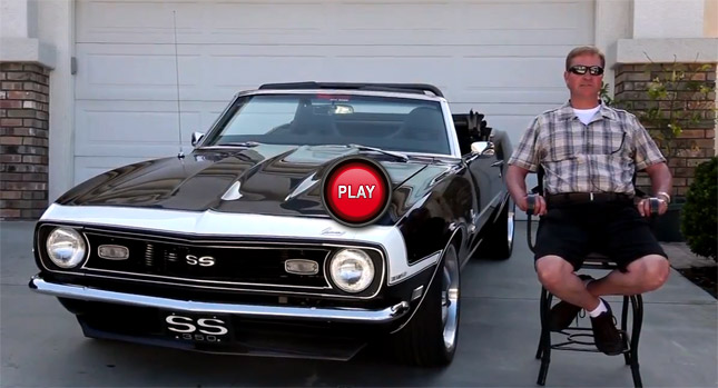 Old School 1968 Camaro SS Convertible Rocks and Rolls on a CTS-V  Supercharged V8 | Carscoops