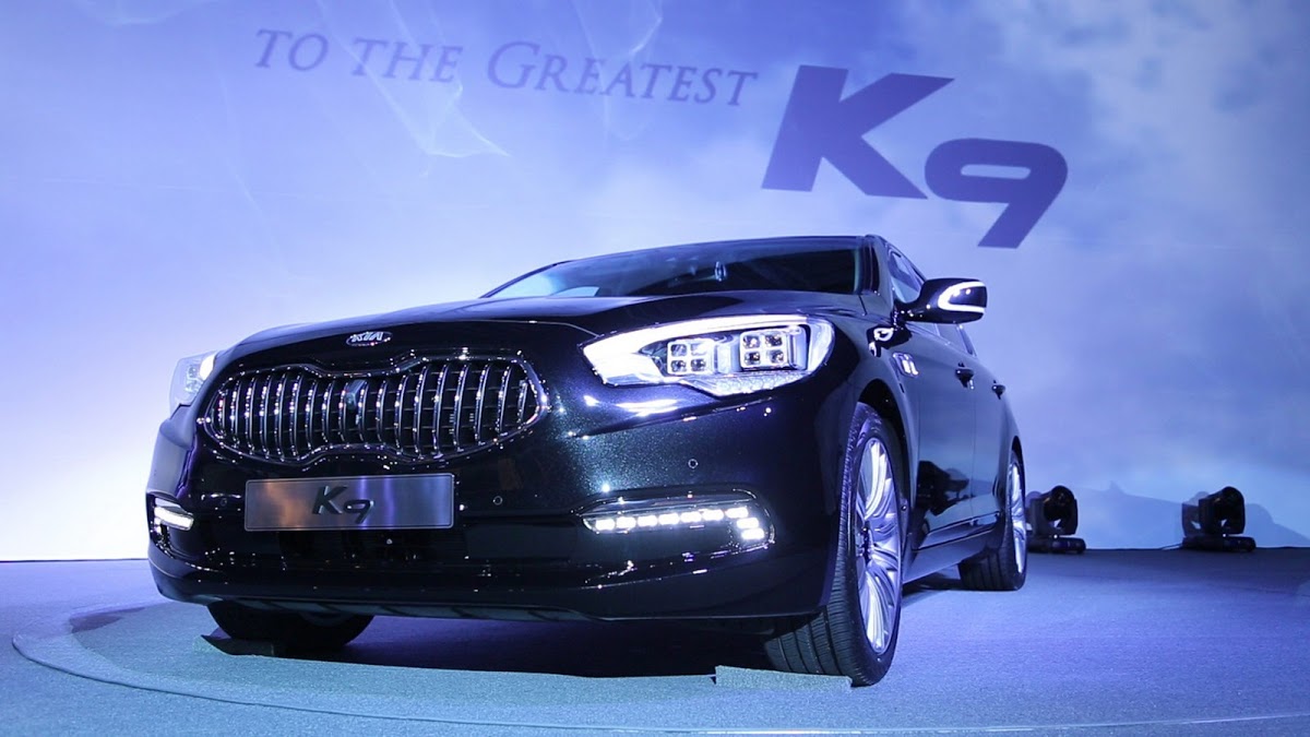 new kia k9 flagship sedan makes its market debut in south