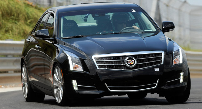  2013 Cadillac ATS Wears a Black Tuxedo for its New Photo Shoot