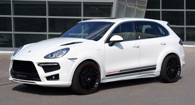  New Porsche Cayenne Cayster GT 670 by Hofele-Design