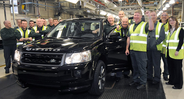  Land Rover Produces its 300,000th Freelander 2 SUV