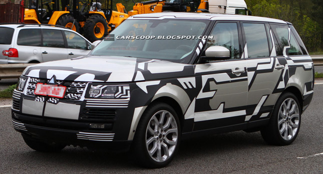  Spy Shots: New Range Rover Strips Down to the Metal