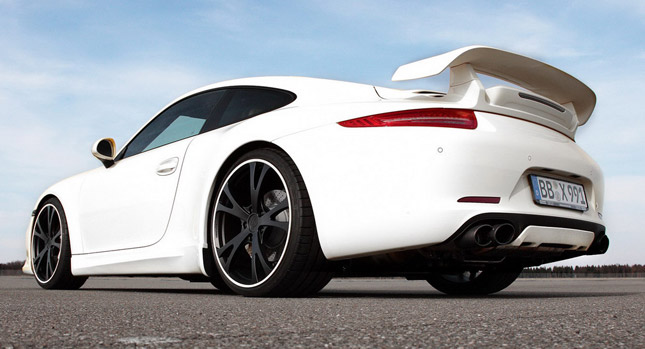  Techart Launches a Collection of Rear Spoilers for New Porsche 911