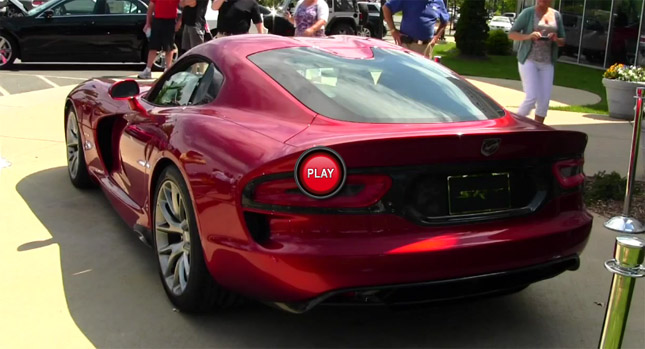  Ralph Gilles Shows Off 2013 SRT Viper GTS at Moparpalooza