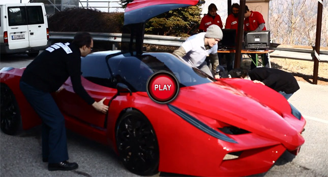  Ferrari FXX Meets its Match with the Amazing Fahrradi Farfalla FFX