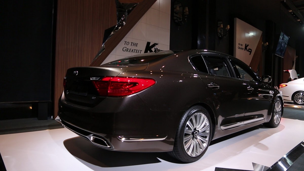 new kia k9 flagship sedan makes its market debut in south