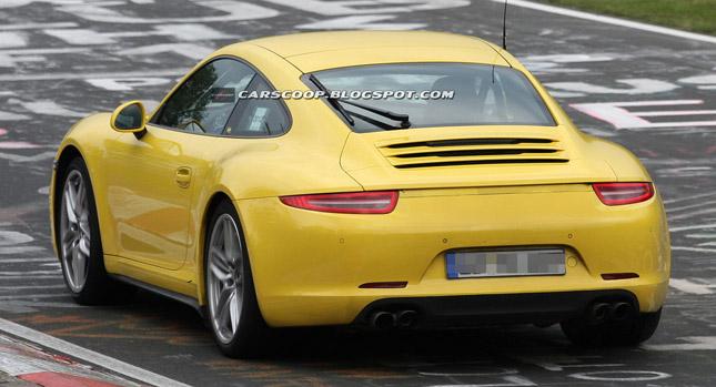  Spied: Porsche Prepping New 911 Carrera 4 and Carrera 4S AWD Models