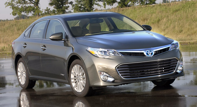  Toyota Reveals Engine Specs for 2013 Avalon, Includes 265HP V6 and 200HP Hybrid