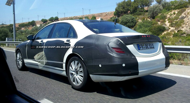  U Spy: 2014 Mercedes-Benz S-Class Continues Testing in Spain