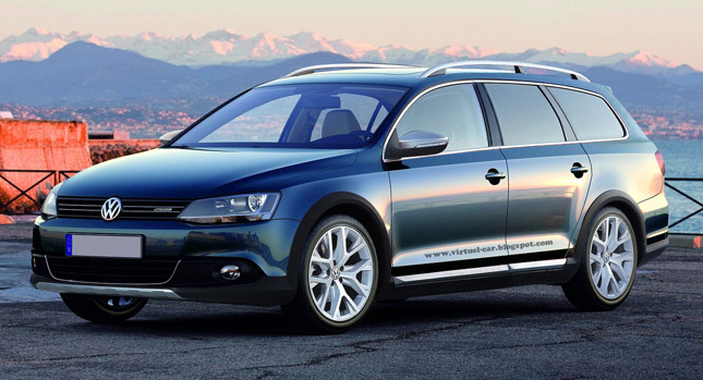  2014 Volkswagen Jetta Alltrack Rendered for Your Speculative Pleasure