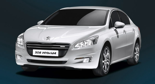  Peugeot Launches Diesel-Electric Hybrid4 Version of 508 Sedan in Europe