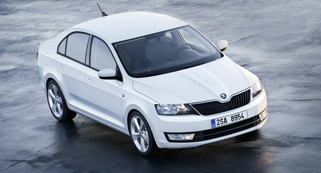  New Skoda Rapid Compact Sedan Officially Revealed, Debuts in Paris