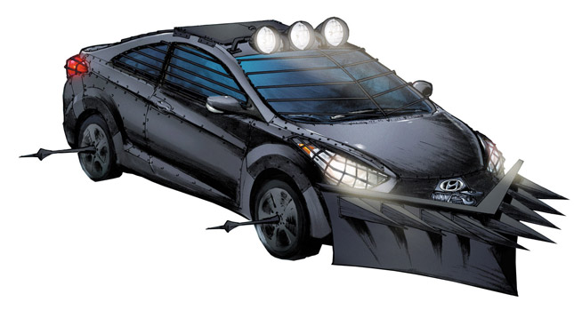  The Walking Dead to Meet Hyundai Elantra Coupe and GT at 2012 Comic-Con