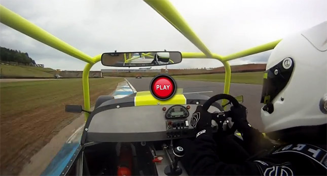  Cheap eBay Steering Wheel Comes off Locost Seven During Race