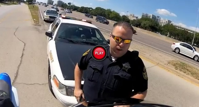  Bikers Troll Texas Police Car, Cop Arrests Another Motorcyclist to Seize His Camera for Evidence