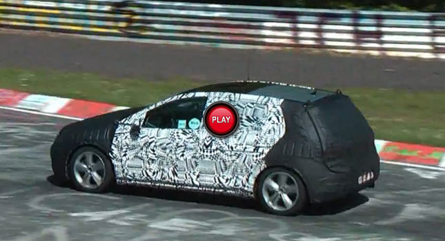  Spy Video: 2014 VW Golf GTI Put Through its Paces at the Nürburgring