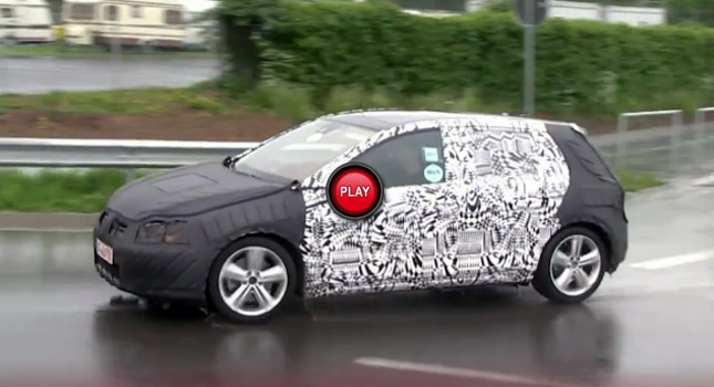  Video Scoop of New Volkswagen Golf GTI Mk7, Could get up to 260hp