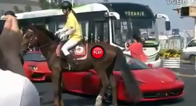  Prancing Horse gives Ferrari F458 Italia a Kick in the Fender in China