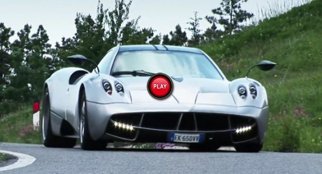  Pagani’s 720hp Huayra Exotic Squeaks and Creaks Like a Mouse During EVO Test Drive