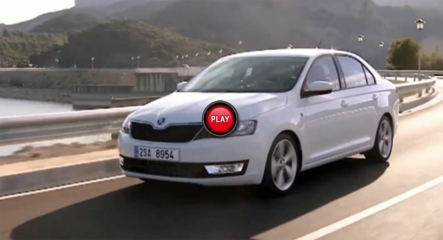  New Skoda Rapid Saloon gets its First Commercial