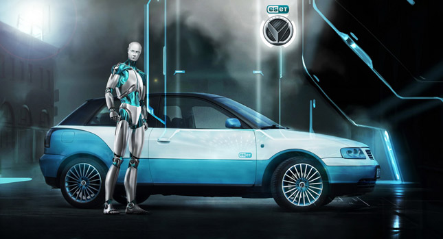  Vilner Gives a Nod32 to ESET with Promotional Audi A3