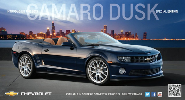  Chevrolet Introduces New Dusk Special Edition Package for 2013 Camaro