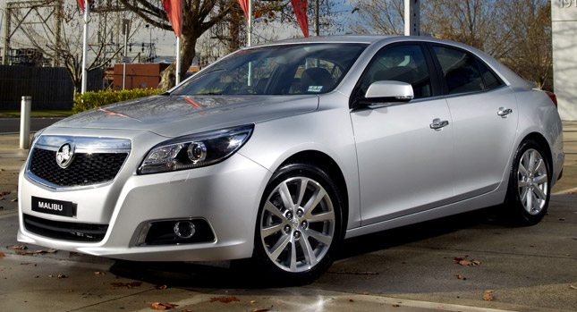  Holden Reveals New Chevy-Based Malibu Sedan, Goes on Sale in Australia Next Year