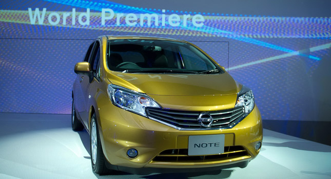  New Nissan Note Global Compact Car: First Photos and Videos