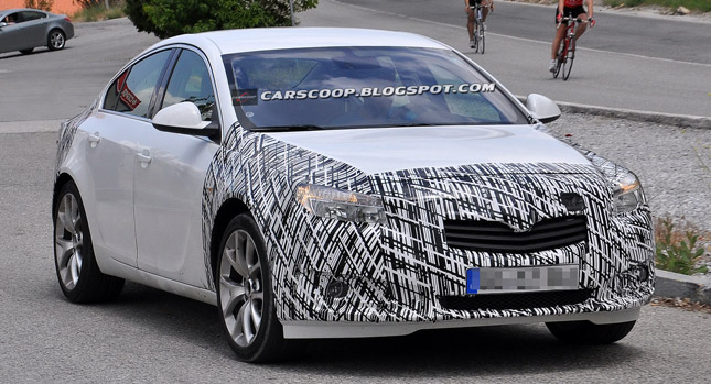  Scoop: 2013 Opel Insignia Facelift Draws Nearer