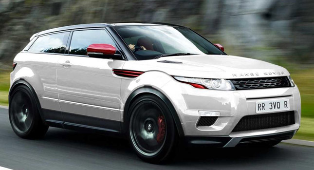  Artist Imagines Sporty Range Rover Evoque R with Supercharged V6