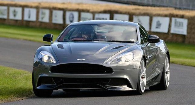  New Aston Martin Vanquish at the Goodwood Festival of Speed [Video]