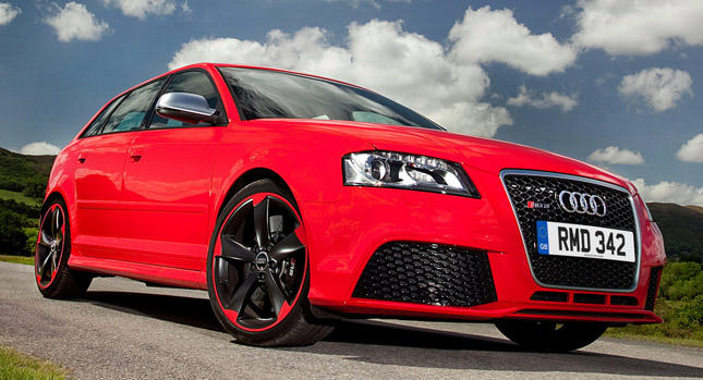  Audi Offers a Strictly Limited Second Run of its 335HP RS3 Sportback in the UK