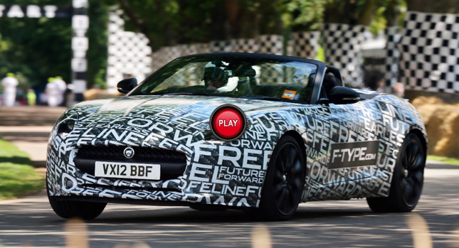  Jaguar Releases New Films on Upcoming F-Type Roadster