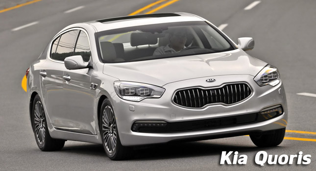  Kia K9 Flagship Sedan Named Quoris for Export Markets [w/Videos]