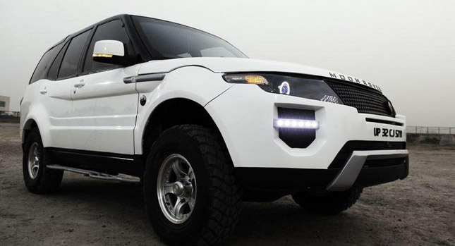  Indian Tuner Transforms Tata Safari Into the Moon Rover Evoque Replica