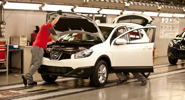  UK Car Production Up 14.1 Percent in the First Half of 2012