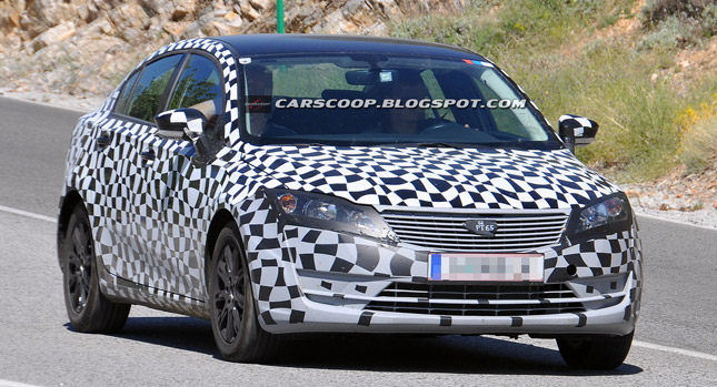  Spied: Chinese-Israeli Startup Qoros Testing New C11 Compact Sedan