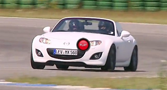  Watch the Mazda MX-5 Yusho Supercharged Concept at the Hockenheim-Ring