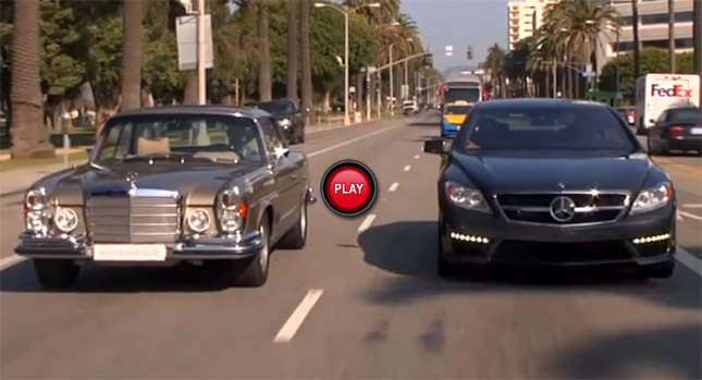  Mechatronik's $400k 1971 Mercedes-Benz 280SE 3.5 vs. 2012 CL63 AMG